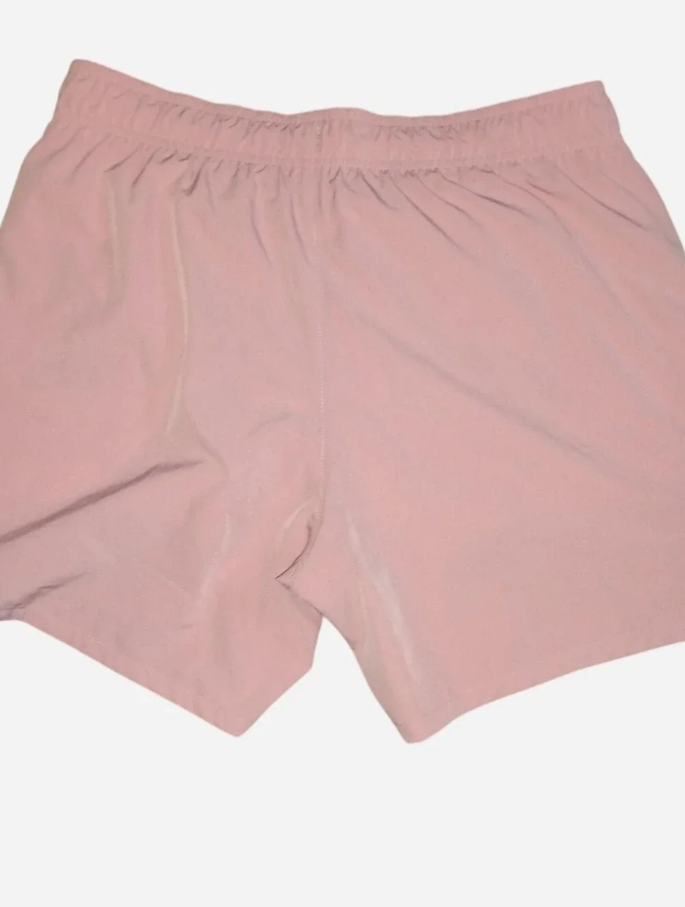Hollister Men's Pink 4-Way Stretch Swim Trunks - Size Medium